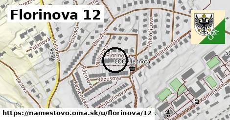 Florinova 12, Námestovo