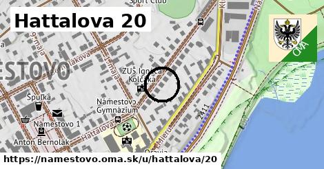 Hattalova 20, Námestovo