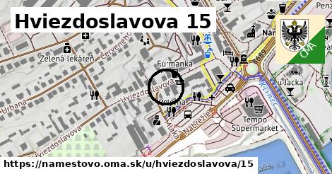 Hviezdoslavova 15, Námestovo