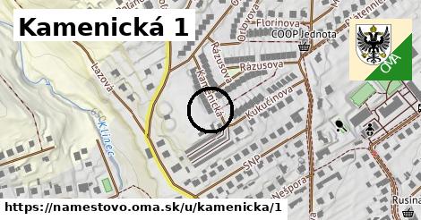 Kamenická 1, Námestovo