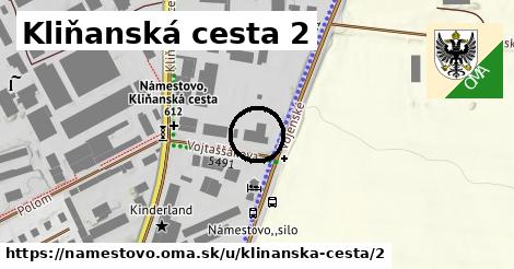 Kliňanská cesta 2, Námestovo