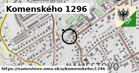 Komenského 1296, Námestovo