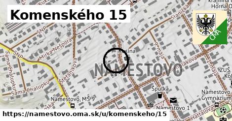 Komenského 15, Námestovo