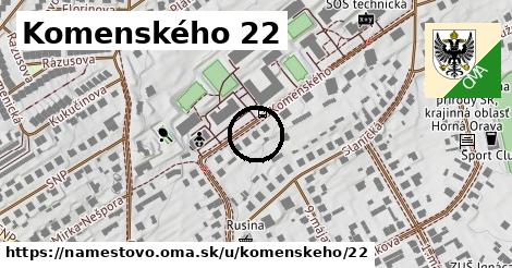 Komenského 22, Námestovo