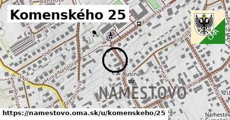 Komenského 25, Námestovo