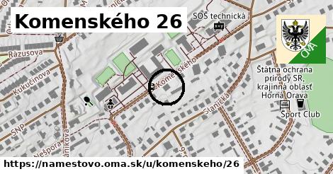 Komenského 26, Námestovo