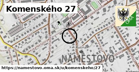 Komenského 27, Námestovo