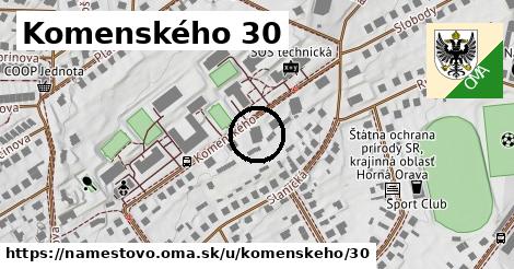 Komenského 30, Námestovo