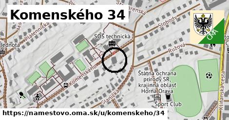 Komenského 34, Námestovo