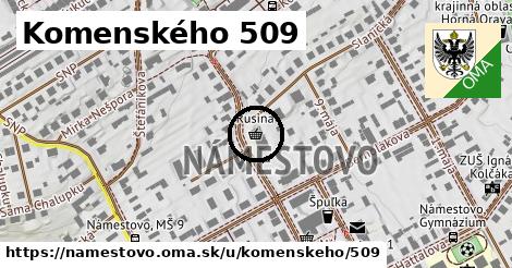 Komenského 509, Námestovo