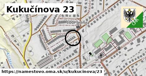 Kukučínova 23, Námestovo