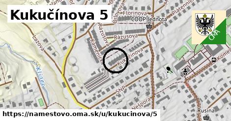 Kukučínova 5, Námestovo