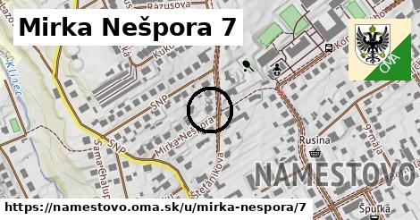 Mirka Nešpora 7, Námestovo