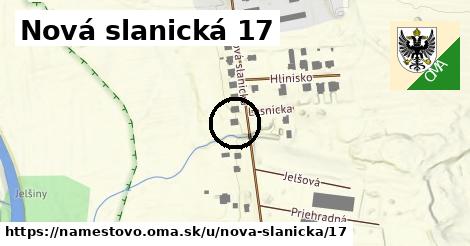 Nová slanická 17, Námestovo