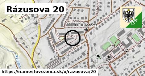 Rázusova 20, Námestovo