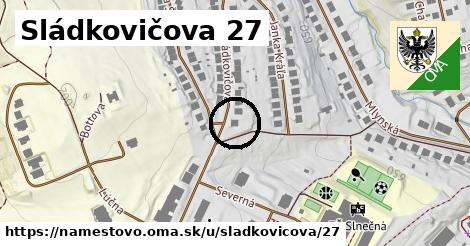 Sládkovičova 27, Námestovo