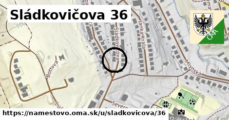 Sládkovičova 36, Námestovo