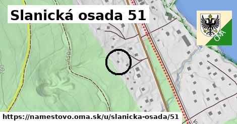 Slanická osada 51, Námestovo