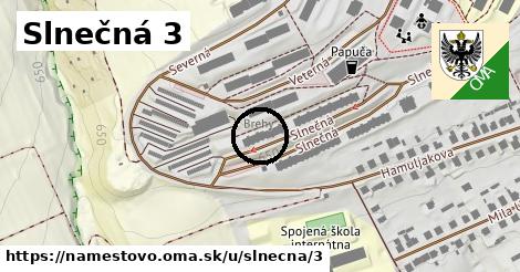 Slnečná 3, Námestovo