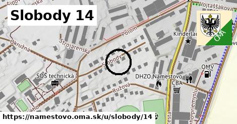 Slobody 14, Námestovo