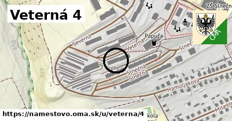 Veterná 4, Námestovo