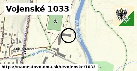 Vojenské 1033, Námestovo