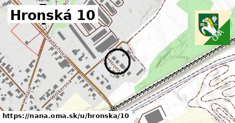 Hronská 10, Nána