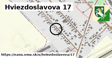 Hviezdoslavova 17, Nána