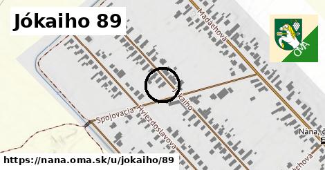 Jókaiho 89, Nána