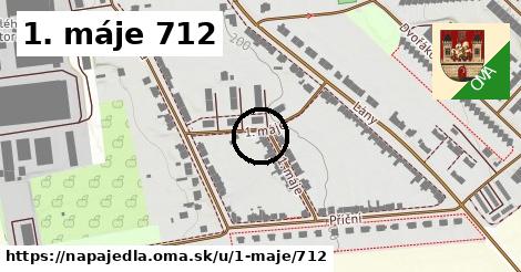 1. máje 712, Napajedla