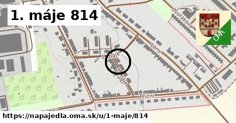 1. máje 814, Napajedla