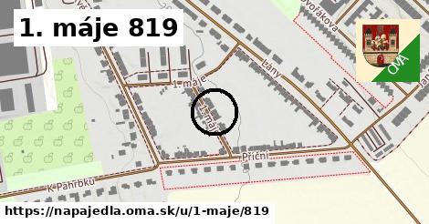 1. máje 819, Napajedla