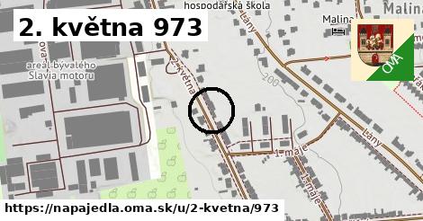 2. května 973, Napajedla