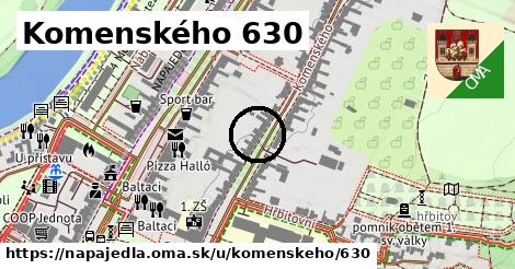 Komenského 630, Napajedla