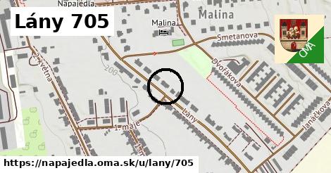 Lány 705, Napajedla