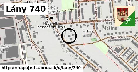 Lány 740, Napajedla