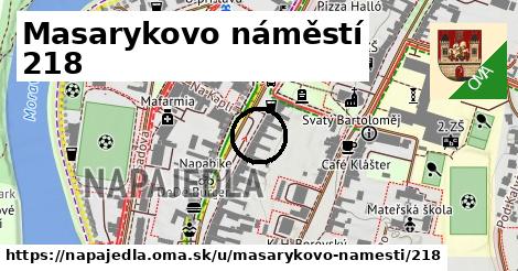 Masarykovo náměstí 218, Napajedla