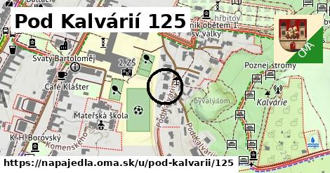 Pod Kalvárií 125, Napajedla