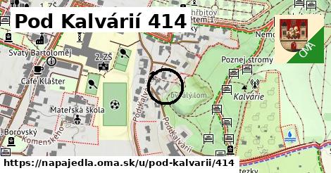 Pod Kalvárií 414, Napajedla