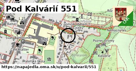 Pod Kalvárií 551, Napajedla