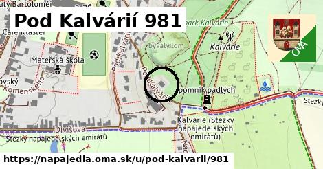 Pod Kalvárií 981, Napajedla