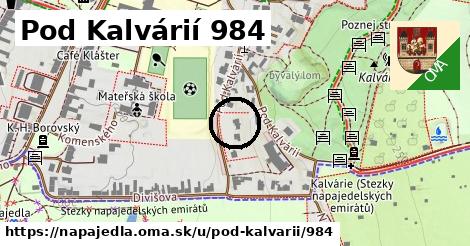 Pod Kalvárií 984, Napajedla