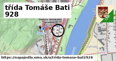 třída Tomáše Bati 928, Napajedla