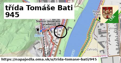 třída Tomáše Bati 945, Napajedla