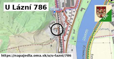 U Lázní 786, Napajedla