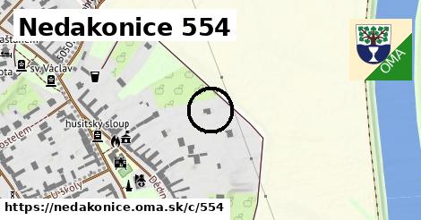 Nedakonice <span class="supisne">554</span>