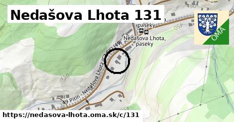 Nedašova Lhota <span class="supisne">131</span>