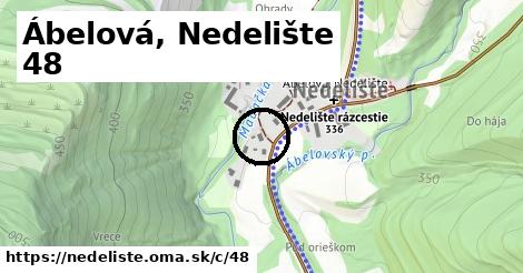 Ábelová, Nedelište <span class="supisne">48</span>