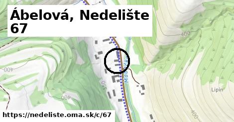 Ábelová, Nedelište <span class="supisne">67</span>