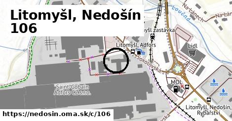 Litomyšl, Nedošín <span class="supisne">106</span>